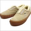 VANS × Cher シューレスシープスキンスリッポン BEIGE画像