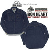 IRON HEART 12oz ヘビーデニムシャツ IHSH-33画像