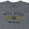 (W)TAPS HELLWEEK Tシャツ GRAY画像