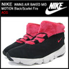 NIKE WMNS AIR BAKED MID MOTION Black/Scarlet Fire ACG 454530-003画像