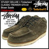 STUSSY × Timberland CLASSIC TREKKER GTX-DI Brown Suede DELUXE 4038026画像