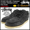 STUSSY × Timberland CLASSIC TREKKER GTX-DI Grey Suede DELUXE 4038026画像