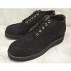 WHITE'S BOOTS OXFORD 104NWC RO BLACK RoughOut画像