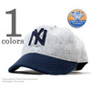 Ebbets Field Flannels ニューヨークリンカーンジャイアンツ 1911年モデルウールベースボールキャップ LIN11C画像