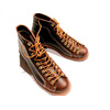 Thorogood by WEINBRENNER ROOFER BOOTS w/HORSEHIDE OVERLAY LEATHER /brown/made in U.S.A.画像