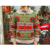 HELLER'S CAFE Native Pattern Cowichan Sweater HC-K01画像