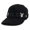 mastermind JAPAN x Playboy x THEATER 8 RABBIT SKULL キャップ BLACK画像