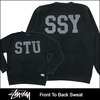 STUSSY Front To Back Sweat 1912620画像
