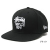 STUSSY × NEW ERA Stock Worldwide Fitted Ballcap 031758画像