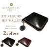 GLENROYAL ZIP AROUND HIP WALLET BRIDLE LEATHER BLACK画像