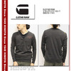 G-STAR RAW VネックヘンリーロンT 84510-1141画像