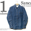 SANCA ペルーデニム1ポケットワークシャツ S12SSH11画像