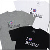 F.C.Real Bristol/F.C.R.B. I LOVE FCRB Tシャツ画像