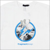 Original Fake x Fragment Design GIRL BENDING Tシャツ WHITE画像