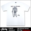 STUSSY × DAVID SHRIGLEY Old School Armor S/S Tee 1902699画像