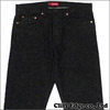 Supreme Black Rinse Washed Slim Jean BLACK画像