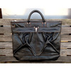 RAINBOW COUNTRY/California Mfg Co. HORSEHIDE HELMET BAG BLACK画像
