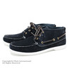 DANASSA MIDDLECUT SUEDE DECK SHOES NAVY 7275画像