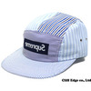 Supreme x COMME des GARCONS SHIRT BOXロゴ キャップ NAVY画像