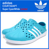 adidas COURTADAPT Super Cyan/White Limited G52539画像