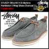 STUSSY × Dr.Martens Hambleton II Wrap Shoes Charcoal 4038038画像