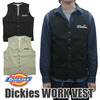 Dickies 1211001 サイドバックル付きTCワークベスト画像