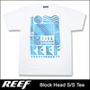 REEF Block Head S/S Tee RF12A-AML162画像