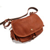 Le Sac du Berger #2 LEATHER SHOULDER BAG brown画像