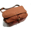 Le Sac du Berger #4 LEATHER SHOULDER BAG brown画像