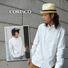 CORISCO L/S 透かしボーダー SHIRTS(2カラー) 601961B画像