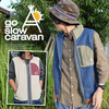 go slow caravan リネンコットンスタンドベスト(2カラー) 340236画像