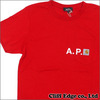 A.P.C. x Carhartt ポケット Tシャツ RED画像