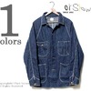 orslow 1950 COVER ALL デニムカバーオール 01-6140画像