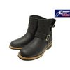 PISTOLERO 7"ENGINEER BOOT 0412 BLACK 101-01画像