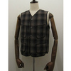 Dry Bones チェック ツイードベスト DV-044画像