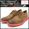 COLE HAAN &times;NIKE LUNAR GRAND WINGTIP Almond/Red C10451画像