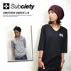 Subciety EMOTION VNECK 7/S(2カラー) SBL5871画像