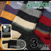 rasox MULTI BORDER WOOL CREW CA122CR01画像