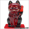 Baccarat CRYSTAL 招き猫 RED画像