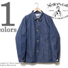 HELLER'S CAFE 1900's Three Pocket Denim Railroader's Jacket HC-124画像