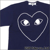 PLAY COMME des GARCONS 輪郭ハート Tシャツ  AZ-T182-051  NAVY画像