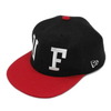UNFINISH UF-FELT BB CAP (BLACK×RED)画像