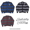 Subciety BORDER CARDIGUN-MUSIC DESTROY- SBF1142画像