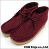 Supreme x Clarks Wallabee Boot BURGUNDY画像