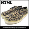 html Brooks Panther Wing Tip Boots Panther ACS124-PAN画像