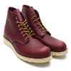 REDWING 9105 PLANE TOE BOOT RED BROWN画像