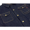 IRON HEART BLANKET LINING 21oz SELVEDGE DENIM HUNTING COVERALL IH-534画像