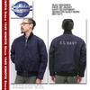 Buzz Rickson's DECK ZIP JACKET NAVY DEPARTMENT SEAWATER WASH WORK BR11571画像