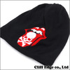 mastermind JAPAN × THEATER8 × The Rolling Stones KNIT CAP BLACK画像