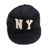 Ebbets Field Flannels LARGE NY WOOL BALL CAP navy画像